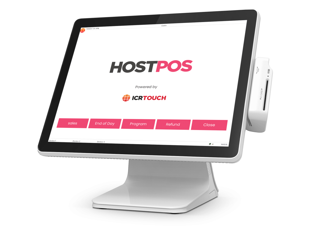 HostPos branded TouchPoint EPOS system on OKPOS hardware